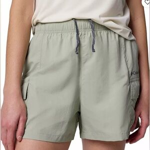 Columbia Women's Sandier Short in Safari Color, Size XXL
